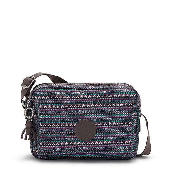 Kipling Abanu Medium Printed Crossbody Veske Marineblå | NO 2192HA